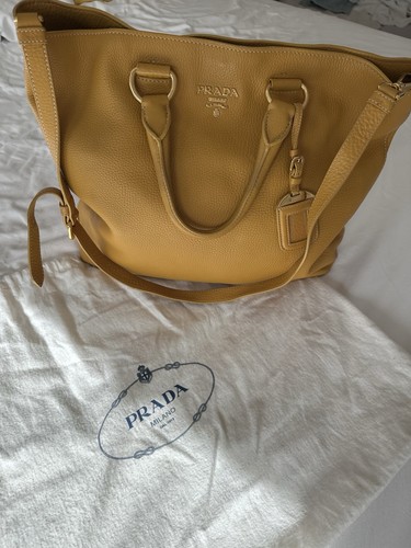 Prada vitello daino - prada, mustard