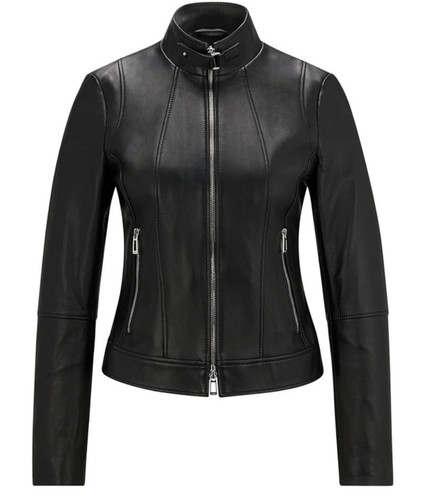 Ladies real leather fitted - ladies,