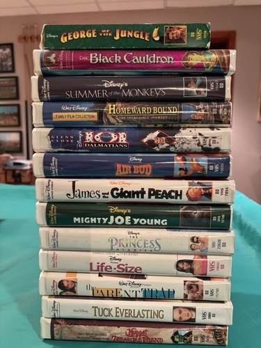 Lot disney vhs - of, 13