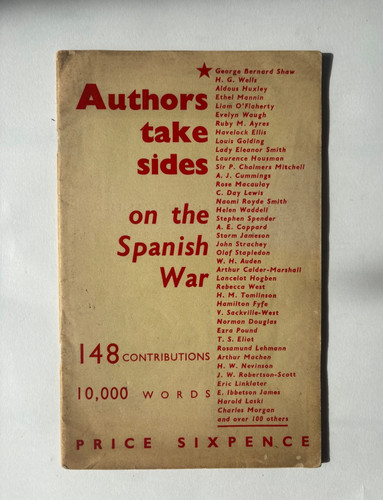 Authors take sides - take, the
