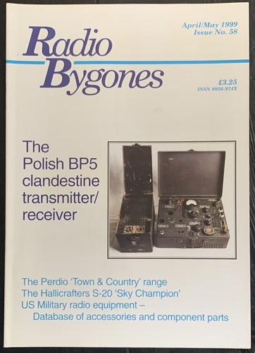 Vintage radio bygones issue - vintage,