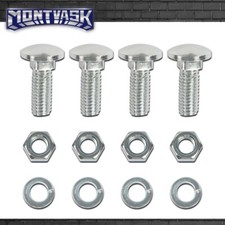 4pcs 7/16-14x1-1/4" Stainless