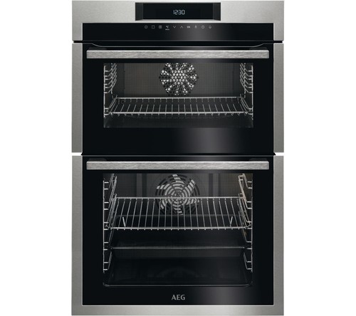 Aeg dce731110m double oven - aeg,