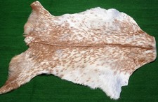 Luxury Goat hide Rug Hair on
