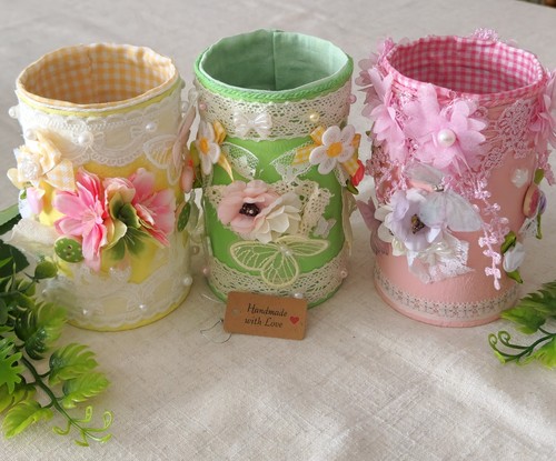 Set handmade shabby chic - 3,