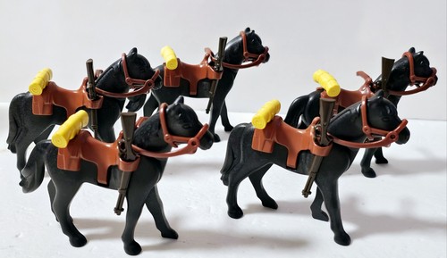 Playmobil western horses - ,