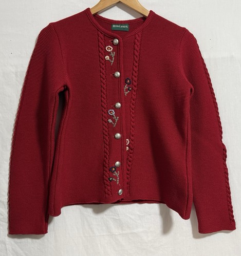 Rowlands pure wool - pure, red