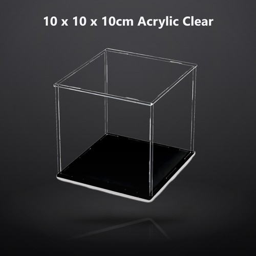 10cm acrylic clear - 10, x