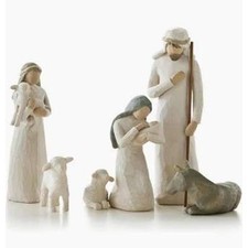 Willow Tree Nativity Set Cream
