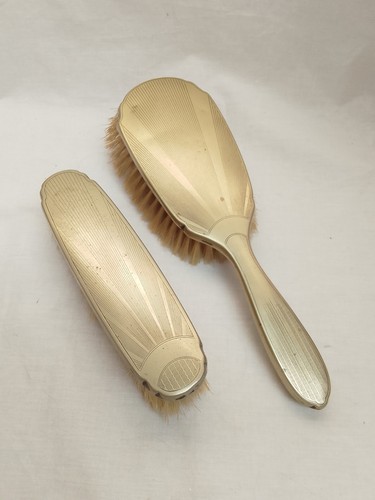 Pair art deco dressing - art,