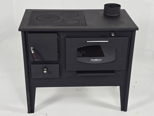 Wood burning cooking stove - burning,