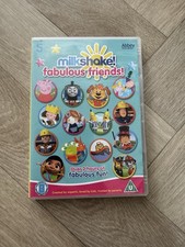 Milkshake Channel 5 Fabulous Friends DVD Thomas Fireman Sam Ben And Holly