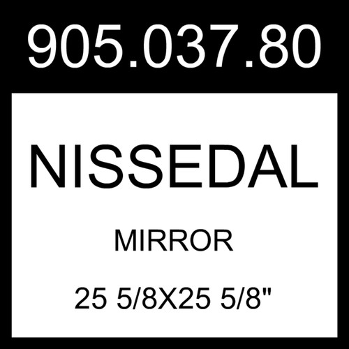 Ikea nissedal mirror black - mirror, 25