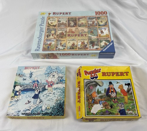 Rupert bear jigsaw puzzle - bear,