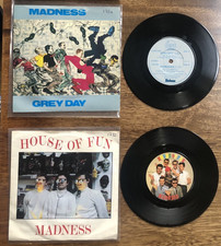 2 x Madness 7" vinyl singles