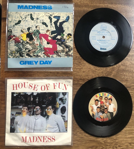 Madness vinyl singles - madness,