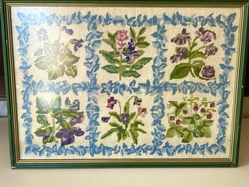 Vintage ehrman needlepoint - vintage,
