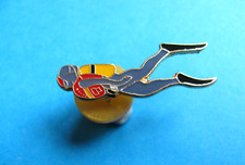 Scuba Diver Pin Badge. VGC
