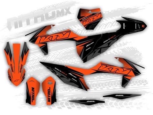 Nitromx graphics for ktm - ktm, sx