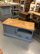 Shabby Chic Pine TV Cabinet/cupboard,sky,dvd,BluRay,Vintage Furniture Whitstable