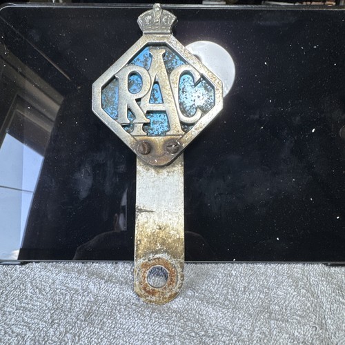 Vintage rac car badge - rac,