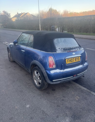 Mini 2007 convertible rear - convertible,