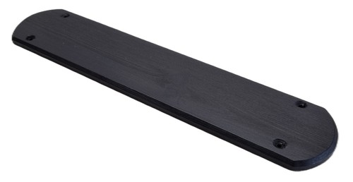 Handcrafted door finger plate