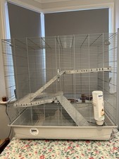 Large Savic Animal Cage with Accessories for Small Animals