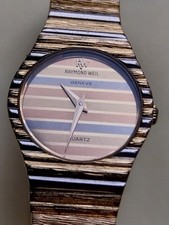 Raymond Weil Women's Gold-Plated 9022 Swiss Quartz Watch Working Condition