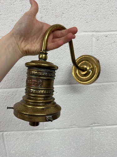 Antique railway wall - antique, lamp