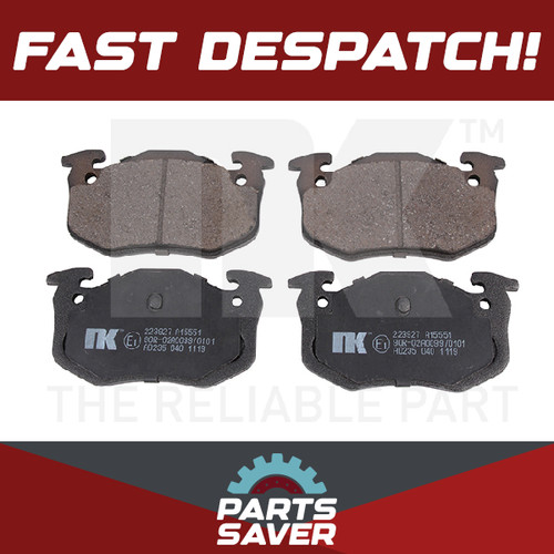 Brake pads set - fits, renault