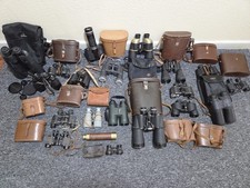 Vtg binoculars joblot ww2 - vtg,