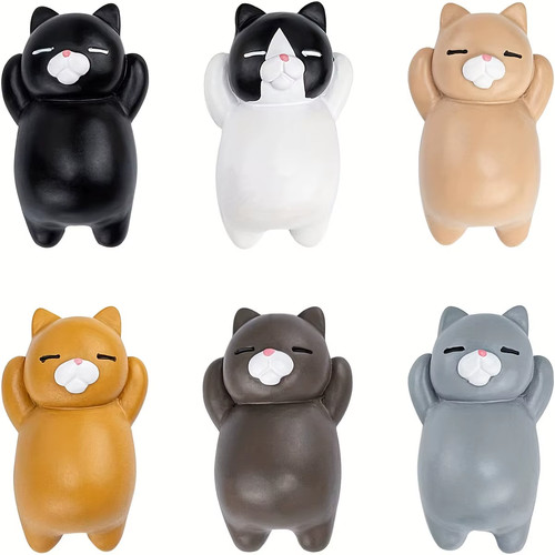 Cartoon cat fridge magnets - cat,