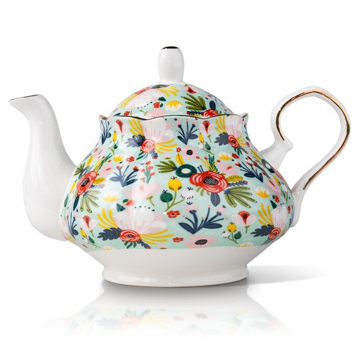 Porcelain tea pot - oz,