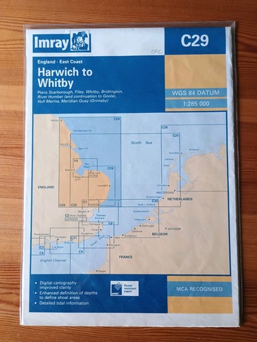 Imray chart c29 - chart, to