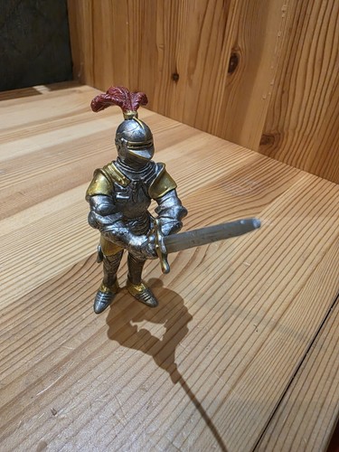 Schleich silver knight - silver, figure