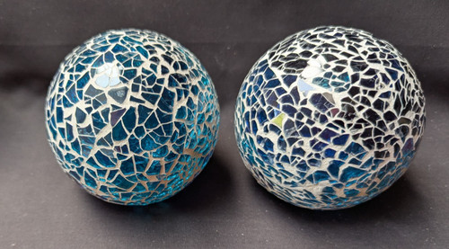 Decorative glass mozaic - 2, orbs