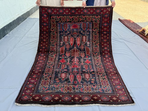 Fine antique afghan - fine, baluchi