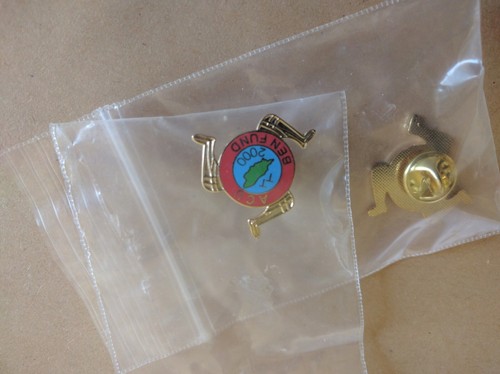 Isle man badge - man, tt