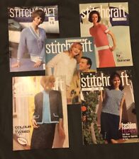 Stitchcraft Magazines Knitting Patterns Vintage 1964-1967
