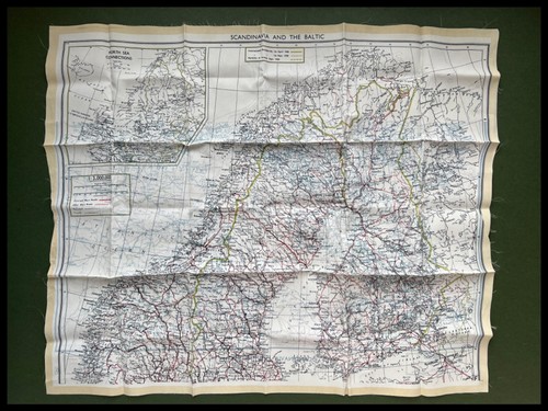 Wwii pilots raf silk - silk, escape