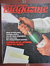 Winning Competitions Fredy Girardet Recipes SUNDAY EXPRESS MAGAZINE 29 Jan 1984