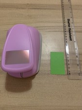 Woodware 3” Rectangle Craft Punch. P&P Can Be Combined