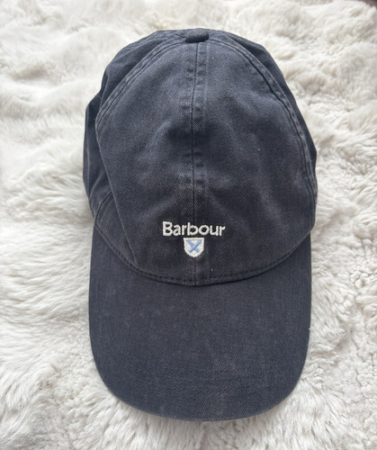 Barbour navy cotton canvas - barbour,