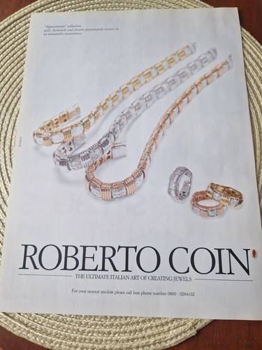 Roberto coin italian jewellery - roberto,