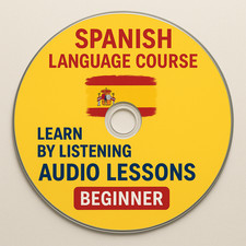 Spanish Language Course on CD or USB | Learn by Listening Audio Lessons Beginner