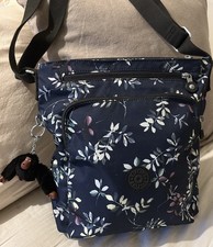 Kipling Yadira Medium Crossbody Bag floral with monkey 