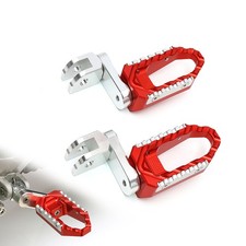 For Yamaha BT1100 Bulldog All Year  40mm Lower Front Foot Pegs Wide Rider Red