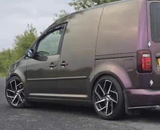 18” VW DALLAS STYLE ALLOY WHEELS 5x112 CADDY GOLF MK6 7 AUDI Q2 Q3 Q5 PASSAT GTI