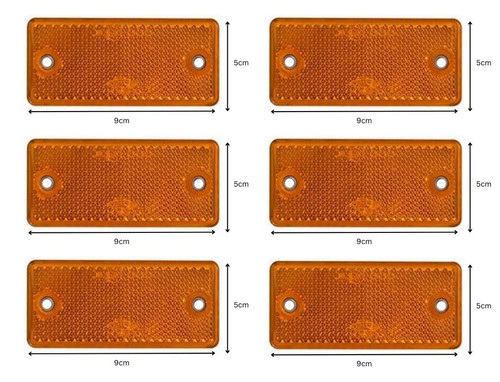 Screw on rectangular - 6, x